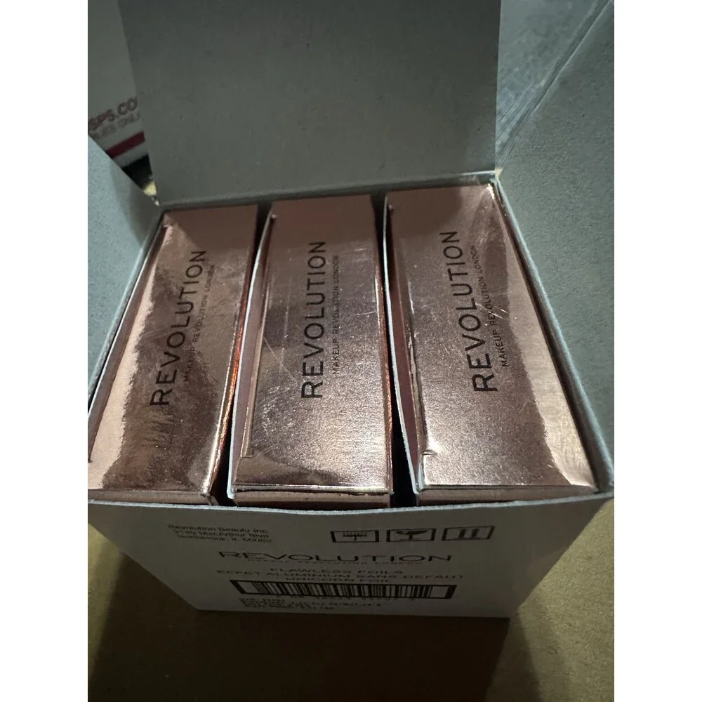 Makeup Revolution Flawless Foils Unicorn Foil Pigment 3Pc Lot New
